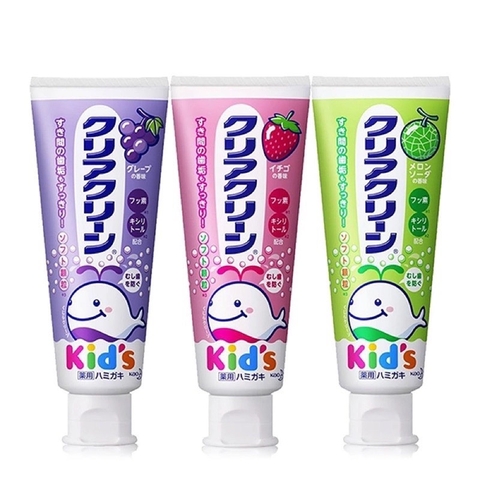 Kem đánh răng Kao Kids Nhật Bản cho bé 3Y+