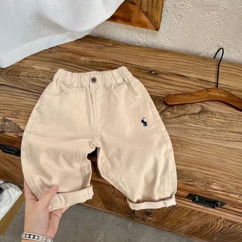 Quần kaki cho bé phong cách hàn quốc