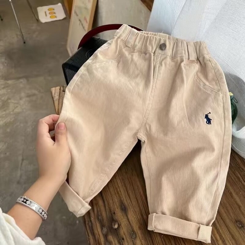 Quần kaki cho bé phong cách hàn quốc
