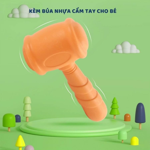 Đồ chơi cho bé đập chuột đáng yêu