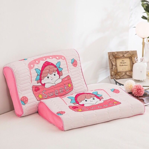 Gối điều hoà cao su non cho bé