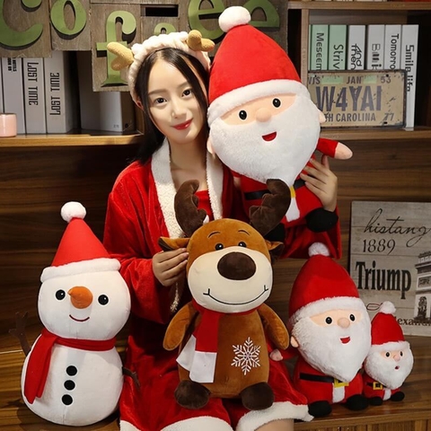 Gấu bông ông già Noel cho bé
