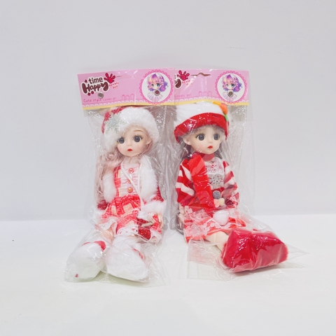 Búp bê hóa trang giáng sinh noel cho bé