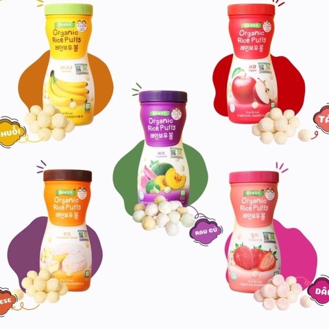 Bánh gạo hữu cơ Farm to Baby 7M+