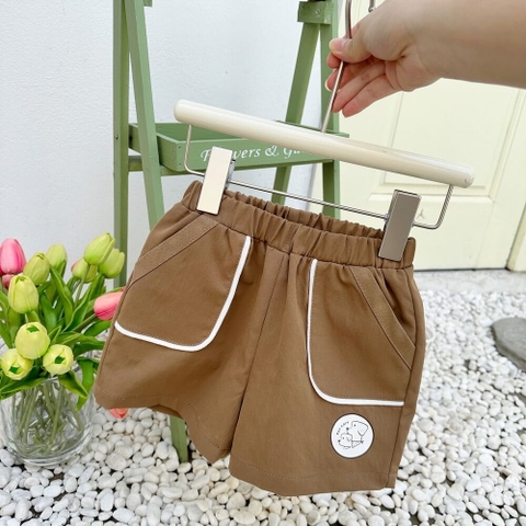 Quần cộc kẻ sọc cho bé trai