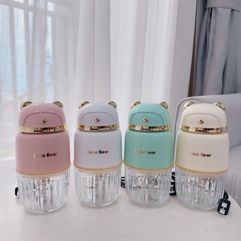 Máy xay ăn dặm Cocobear 8 lưỡi hình gấu