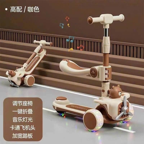 Xe trượt Scooter may bay gấp gọn