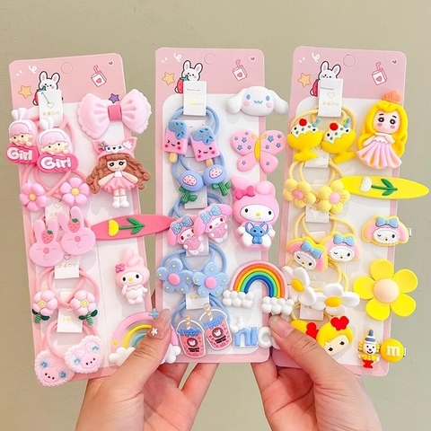 Vỉ kẹp tóc 15ct cho bé