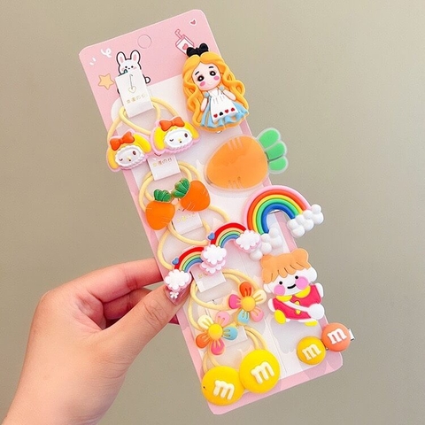 Vỉ kẹp tóc 15ct cho bé