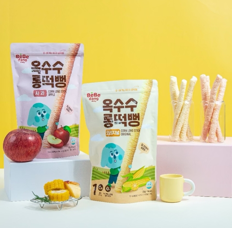 Bánh gạo hữu cơ ăn dặm thanh dài BeBedang