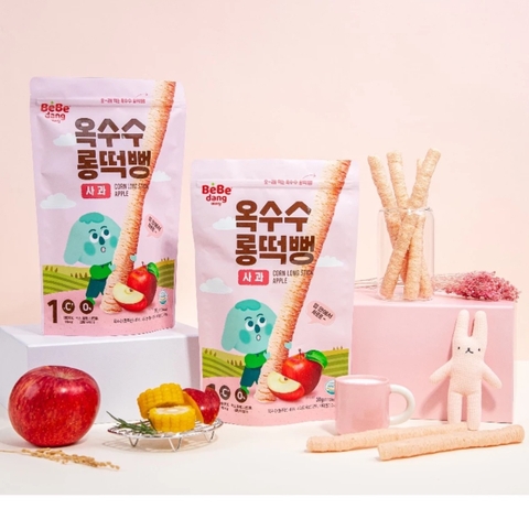 Bánh gạo hữu cơ ăn dặm thanh dài BeBedang