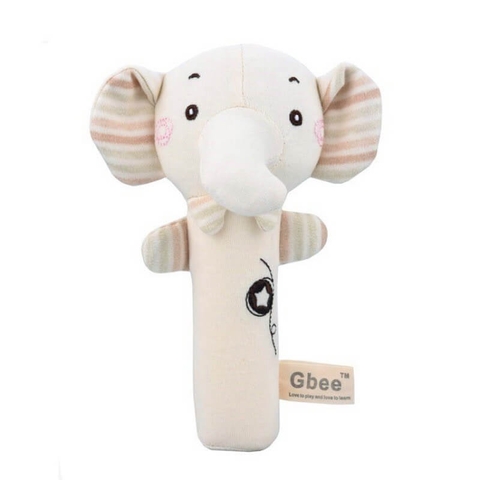 Đồ chơi gấu bông cầm tay có lục lạc