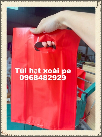 TÚI HẠT XOÀI PE ĐỎ
