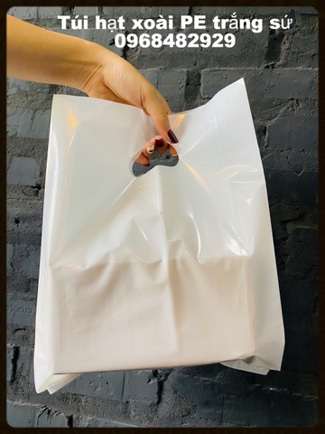 TÚI HẠT XOÀI PE TRẮNG SỨ