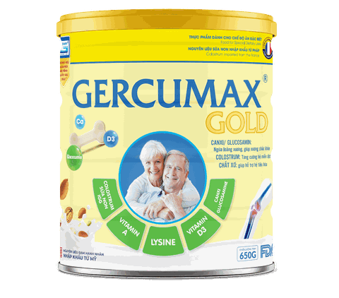Gercumax Gold – chăm sóc sức khỏe đấng sinh thành
