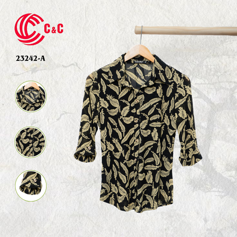 23242 - Họa Tiết Lông Vũ Độc Đáo 5 Màu