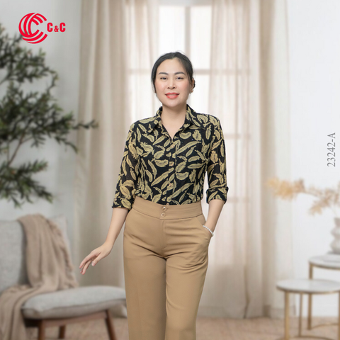 23242 - Họa Tiết Lông Vũ Độc Đáo 5 Màu