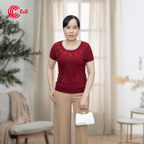 18100 - Họa Tiết Dập Nổi Hình Ngôi Sao Phối Lưới Mỏng Ép Đá Thủy Tinh