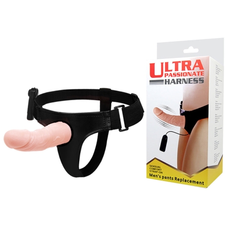 Dương vật giả có dây đeo Baile Ultra Passionate Harness rỗng