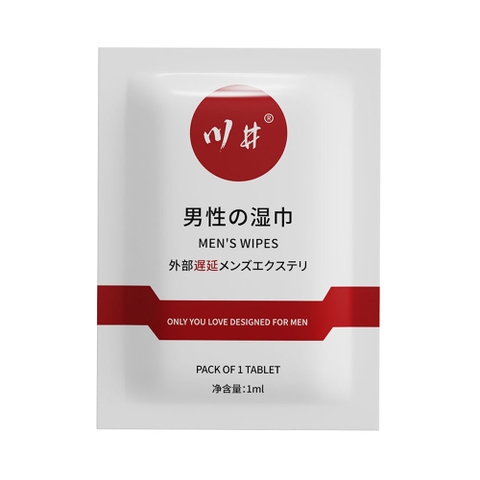 Khăn lau chống xuất tinh sớm ChuanJing Men’s Wipes – Lốc 10