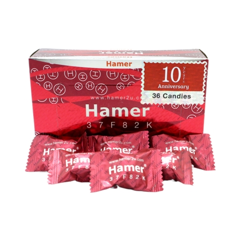 Kẹo sâm tăng cường sinh lý Hamer 37F82K hộp 36 viên