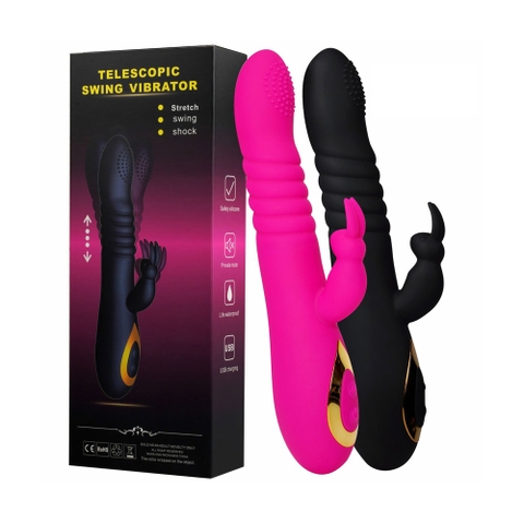 Dương vật giả đa năng Boqi Rabbit BQ587