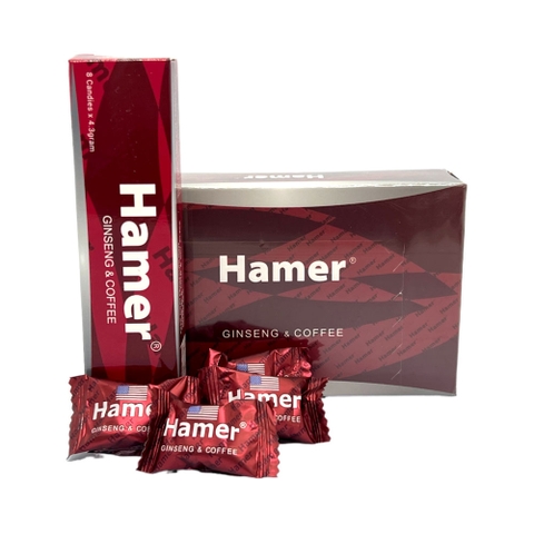 Kẹo sâm tăng cường sinh lý Hamer USA hộp 32 viên