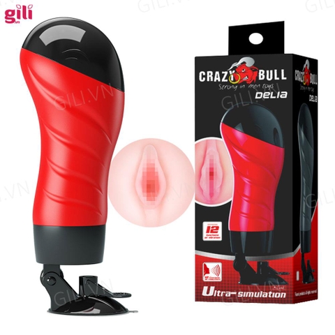 Âm đạo giả hít tường Crazy Bull chính hãng