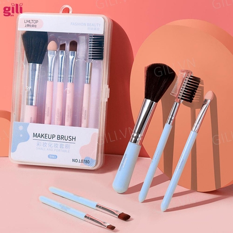 Bộ cọ trang điểm cá nhân LMLTOP Makeup Brush 5 món chính hãng