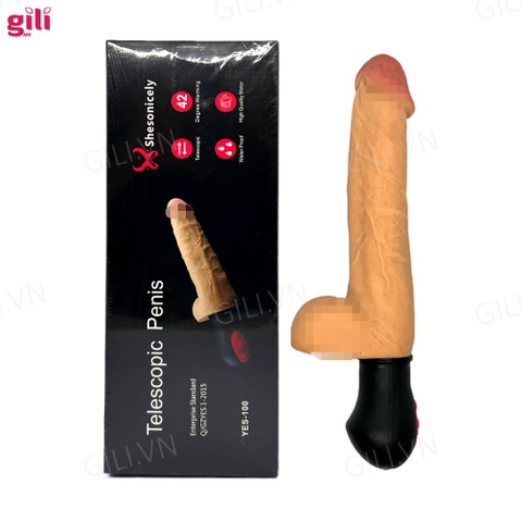 Dương vật giả Shesonicely Telescopic Penis chính hãng