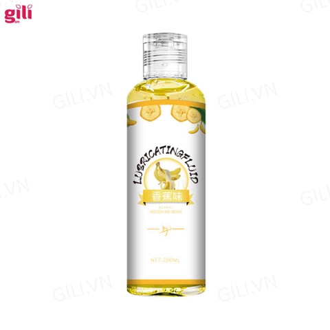 Gel bôi trơn hương chuối Boyafei 200ml chính hãng