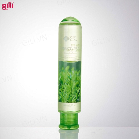 Gel bôi trơn Fruits Fun Trà Xanh chai 80ml chính hãng