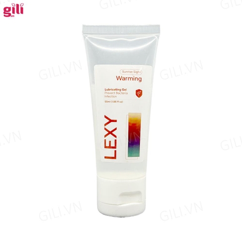 Gel bôi trơn tăng khoái cảm nữ Lexy Warming 60gr chính hãng