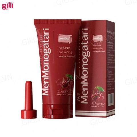 Gel bôi trơn hậu môn Lovcave Monogatari hương Cherry 200ml chính hãng