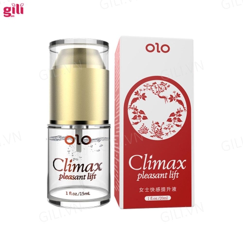 Gel bôi trơn Olo Climax Pleasant Lift 20ml tăng khoái cảm nữ chính hãng