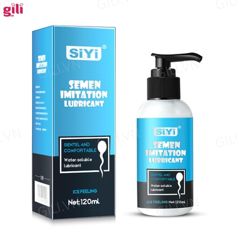 Gel bôi trơn SiYi Lubricant Xanh Dương Mát Lạnh 120ml chính hãng