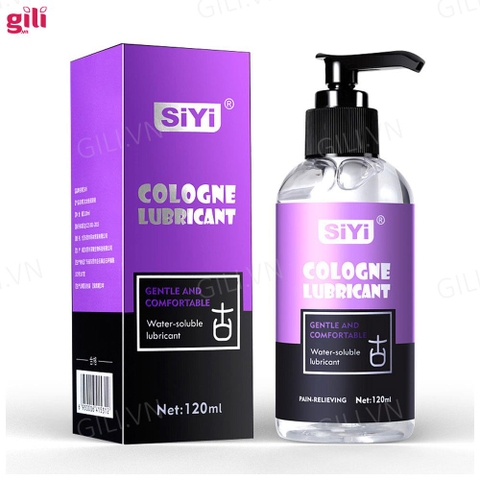 Gel bôi trơn SiYi Cologne Lubricant Tím Nước Hoa 120ml chính hãng