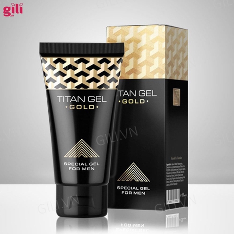 Gel bôi trơn massage Titan Vàng Special Gold for Men 50ml chính hãng