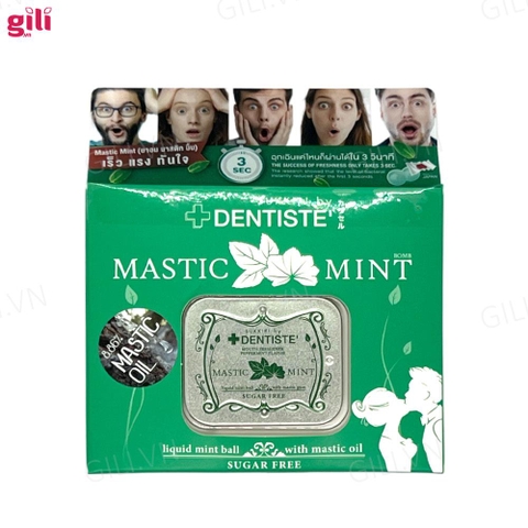 Kẹo Dentiste Mastic Mint (Love Mint) hộp 20 viên chính hãng