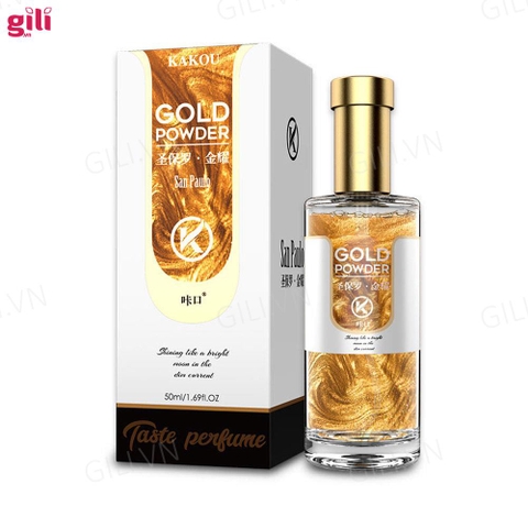 Nước Hoa Tăng Khoái Cảm Kakou Gold Powder San Paulo 50ml – Nam Vàng