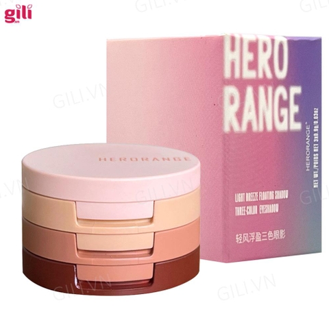 Phấn mắt nhũ Hero Range 3 tầng 2.7g chính hãng