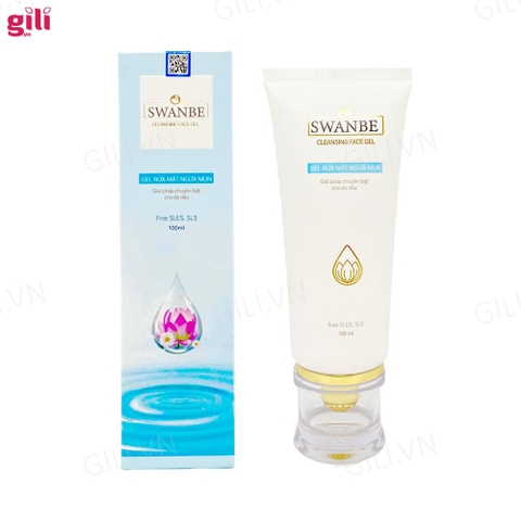 Gel rửa mặt ngăn ngừa mụn Swanbe Cleansing Face 100ml chính hãng