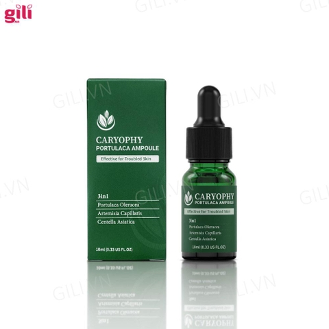 Tinh chất serum giảm mụn Caryophy Portulaca Ampoule 10ml chính hãng