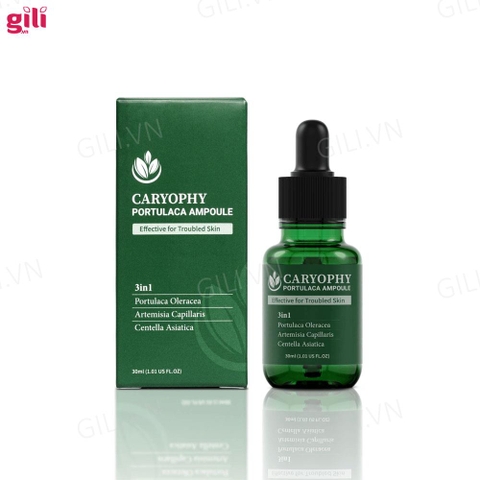 Tinh chất serum giảm mụn Caryophy Portulaca Ampoule 30ml chính hãng