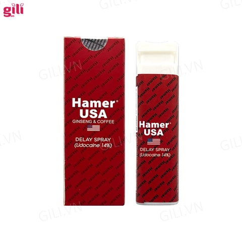 Xịt chống xuất tinh sớm Hamer USA Delay Spray 12,5ml chính hãng