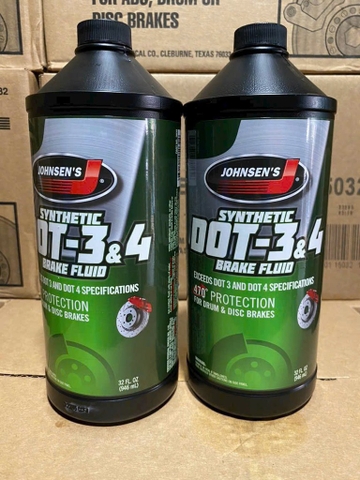 Dầu thắng Johnsen’s Dot 4 946ml (12 chai/thùng)