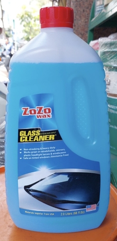 Nước rửa kính oto Zozo wax 2l/chai(10 chai/thùng)
