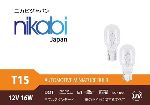 Bóng đèn T15 12V 16W NIKABI
