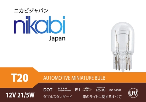 Bóng đèn T20 12V 21W NIKABI