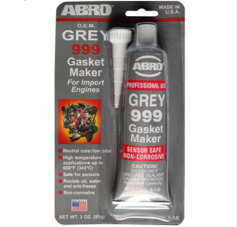 Keo tạo ron ABRO 999 xám 85g